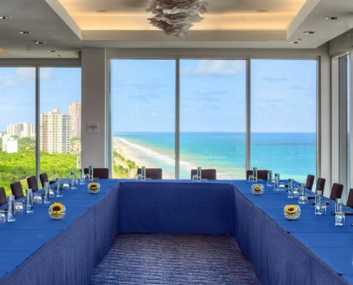 Sonesta Fort Lauderdale Meeting space with view of Ocean