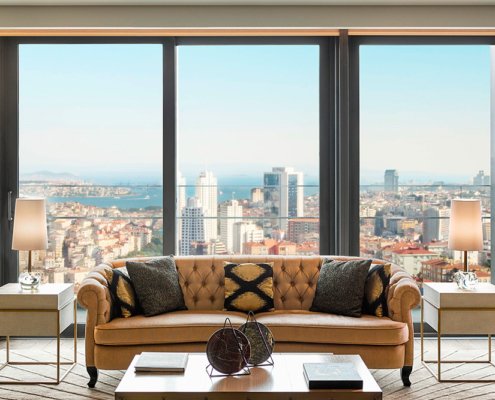 Fairmont Quasar Istanbul Penthouse View