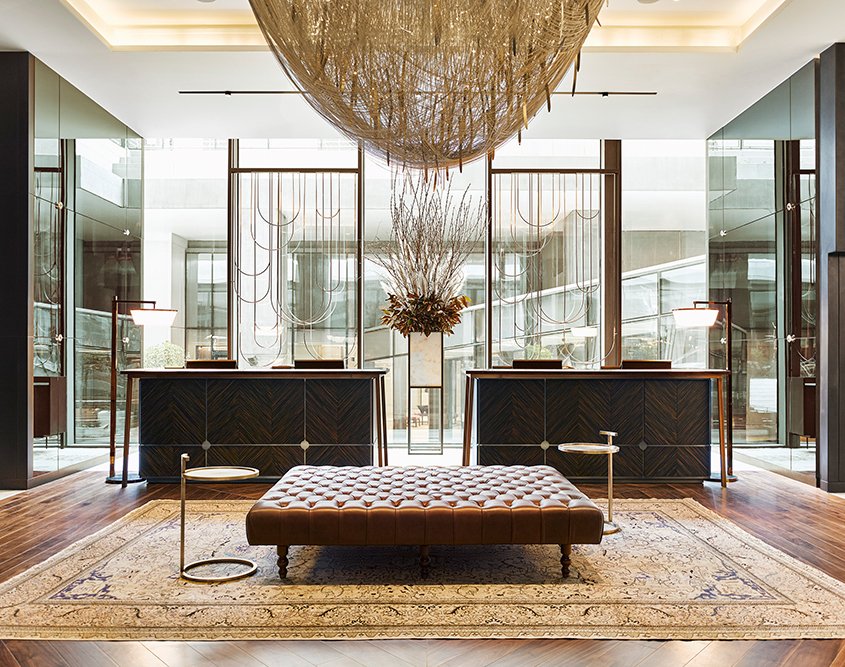 Fairmont Quasar Istanbul Lobby & Front Desk