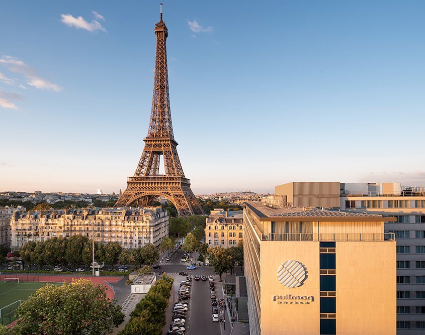 Pullman Paris Tour Eiffel outside hotel perspective