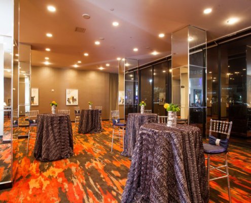 Hotel Derek Spindel Top Room Set Up For Reception
