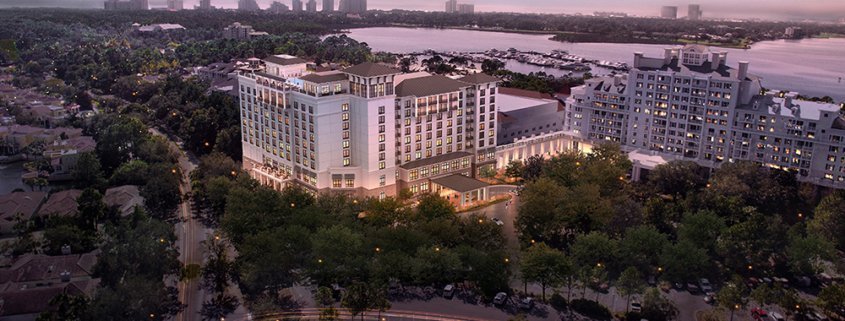 Hotel Effie Sandestin aerial view of property in Destin Florida