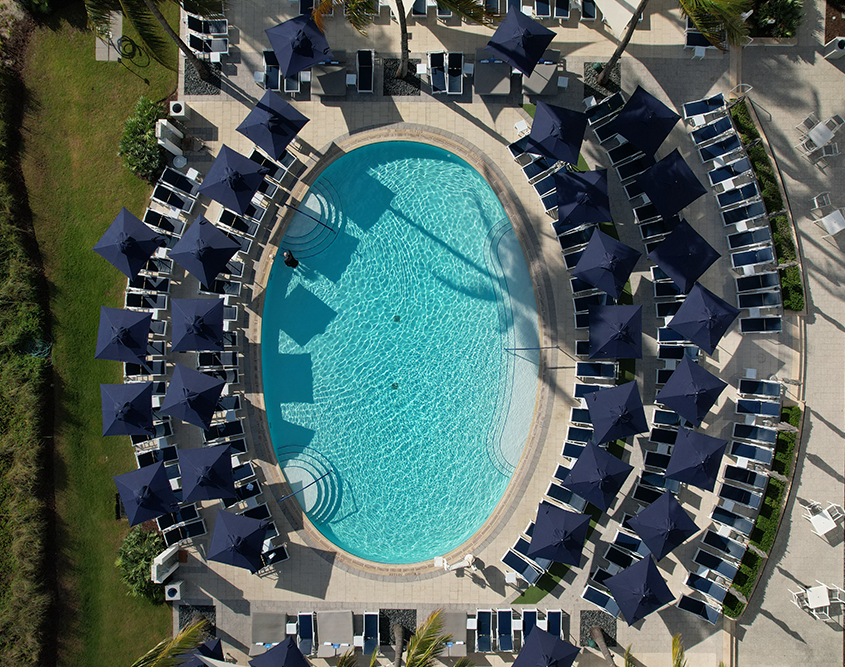 Beach Club at The Boca Raton - Aerial View of Pool