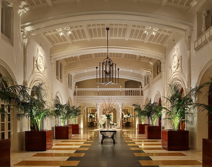 Boca Beach Club Lobby & Hallway