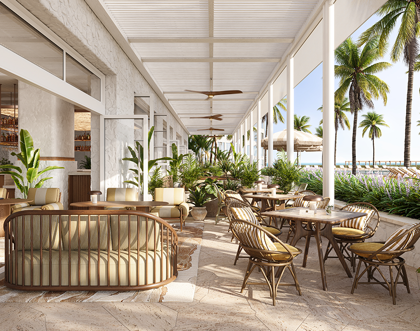 Beach Club at The Boca Raton - Terrace Dining