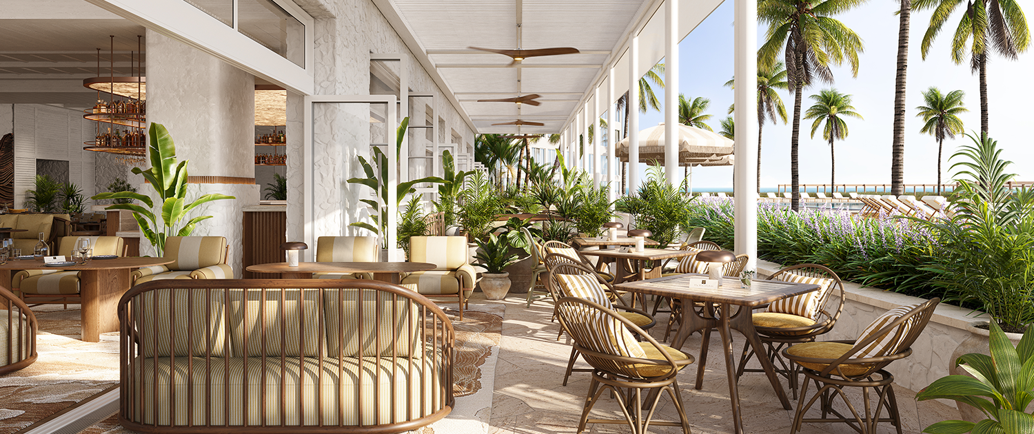 Beach Club at The Boca Raton - Terrace