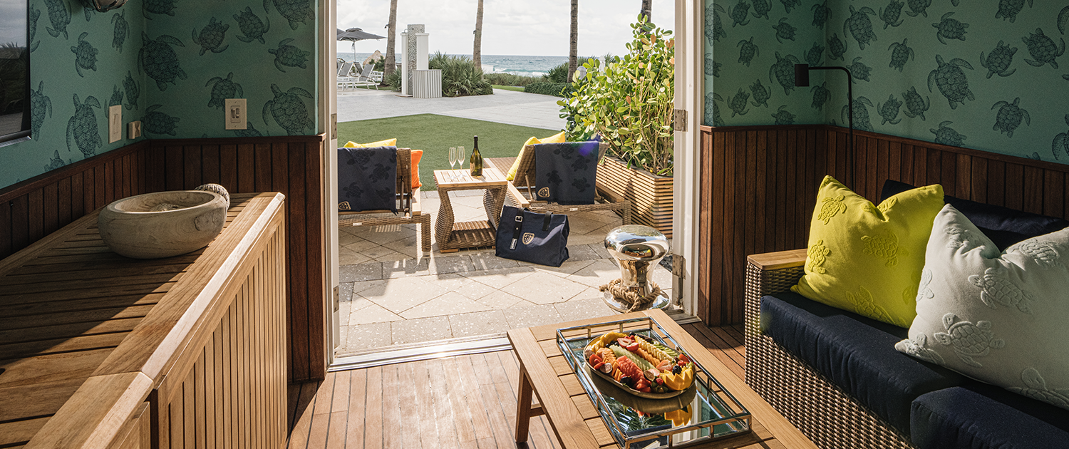 Beach Club at The Boca Raton - Vilebrequin Cabanas