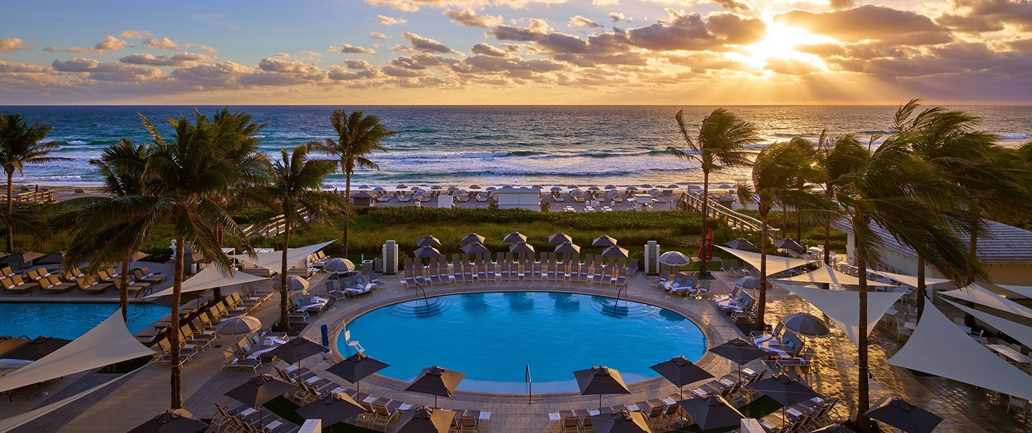 Boca Resort Beach Pool View Sunrise