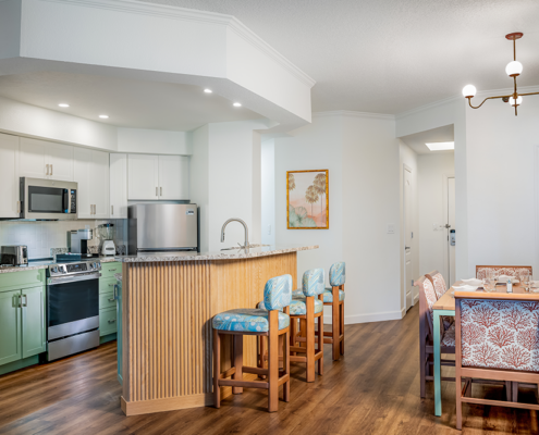 Caribe Royale Orlando - Villa Full Kitchen + Dining Area
