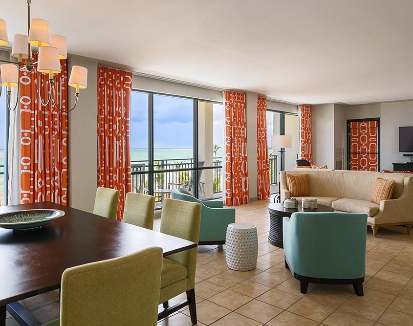 Wyndham Grand Rio Mar Puerto Rico Golf & Beach Resort Living Room Suite