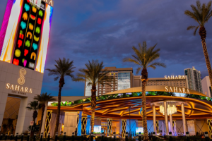 Sahara Las Vegas - Exterior of Front Entrance