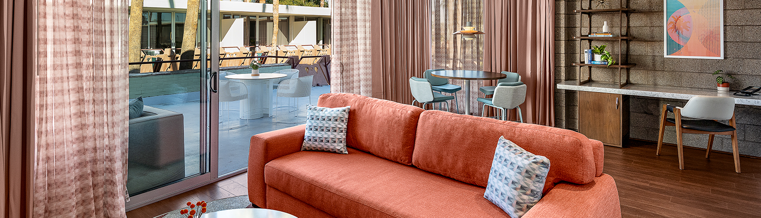 Hotel Valley Ho - Terrace Suite Living Room with View Hotel Valley Ho - Terrace Suite Living Room with View