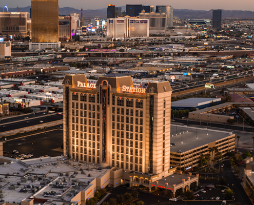 Palace Station Hotel & Casino - Exterior Aerial View