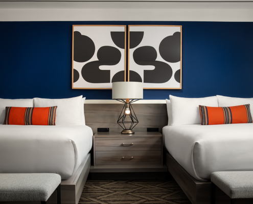 Royal Sonesta Washington DC Dupont Circle - Guestroom Double Queen Bedroom