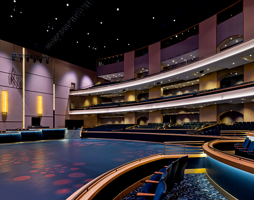 Fontainebleau Las Vegas - Bleau Live Theater Empty