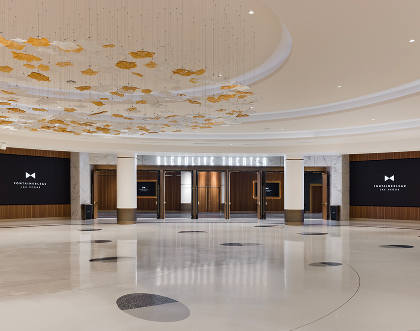 Fontainebleau Las Vegas - Bleau Live Theater Entrance