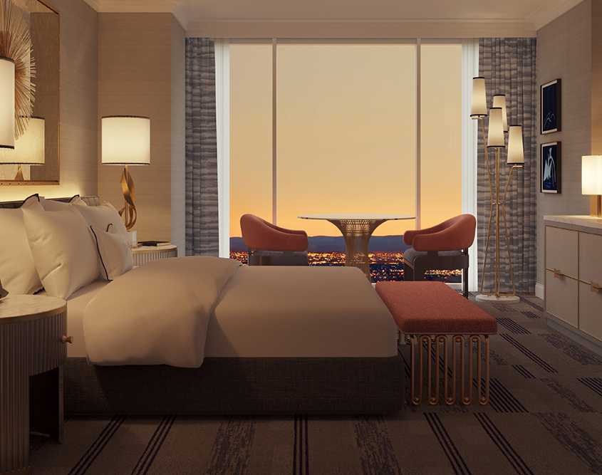 Fontainebleau Las Vegas - King bedroom