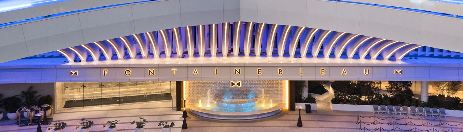 Fontainebleau Las Vegas - Main Entrance & Exterior