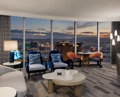 Fontainebleau Las Vegas - Noble Suite Living Room