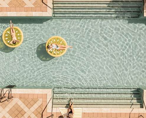 Hotel Viata - Aerial View of Pool