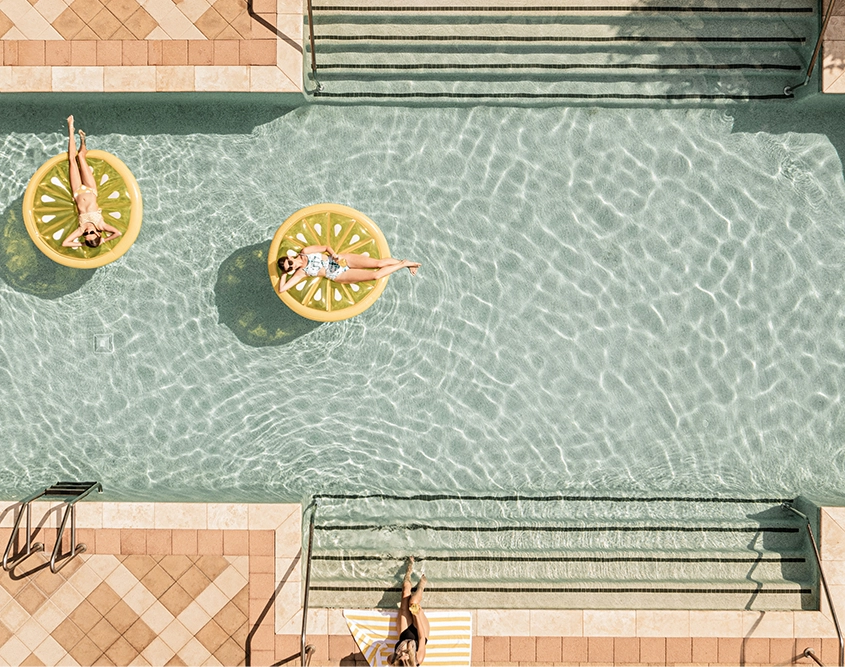 Hotel Viata - Aerial View of Pool