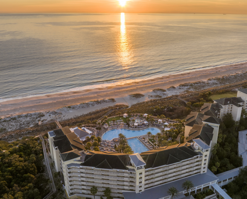 Omni Amelia Island Resort & Spa - Aerial View Above Property