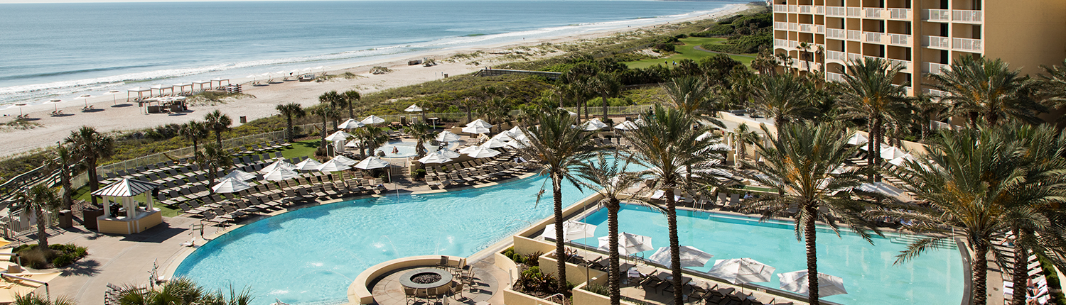 Omni Amelia Island Resort & Spa - Aerial View of Pool & Beach Omni Amelia Island Resort & Spa - Aerial View of Pool & Beach