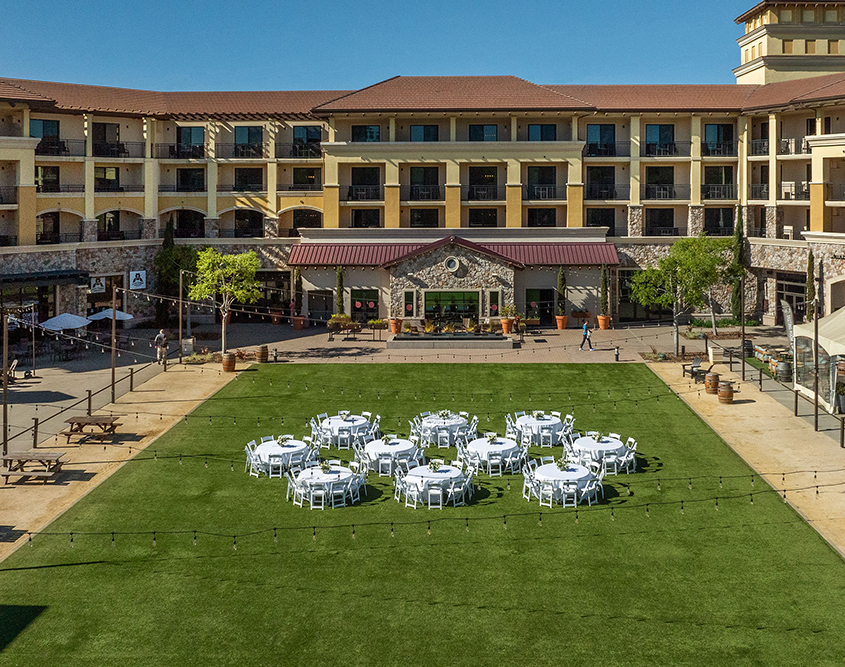 The Meritage Resort and Spa - Lawn Aerial View