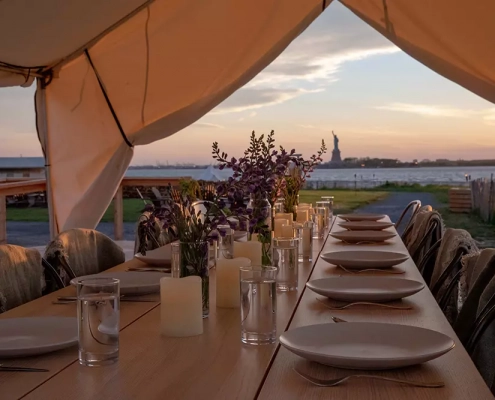Collective Governors Island - Private Dining Tent 2