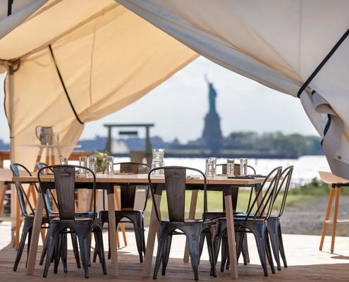 Collective Governors Island - Private Dining Tent