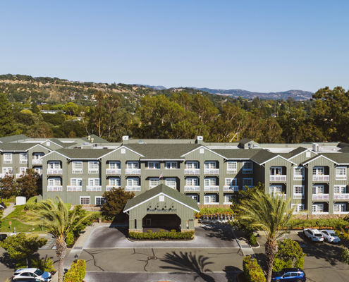 River Terrace Inn - Exterior of Property & Front Entrance