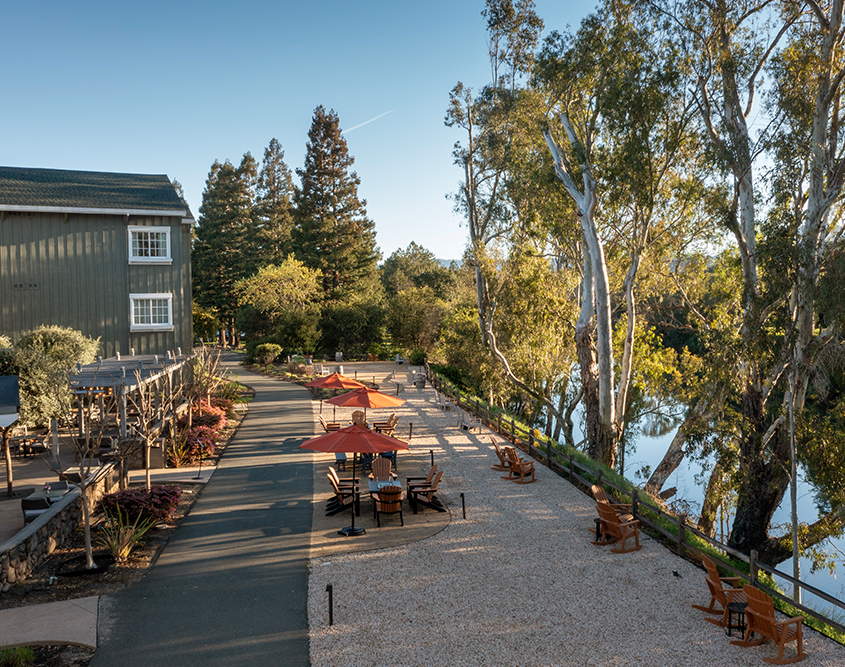River Terrace Inn - Riverwalk & Outdoor Lounge