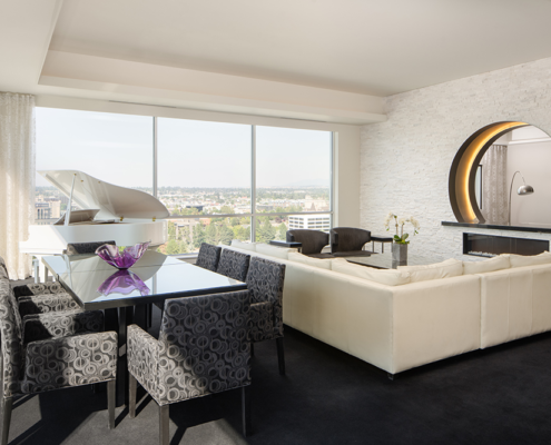 The Davenport Grand, Autograph Collection - Presidential Suite Dining & Living Room