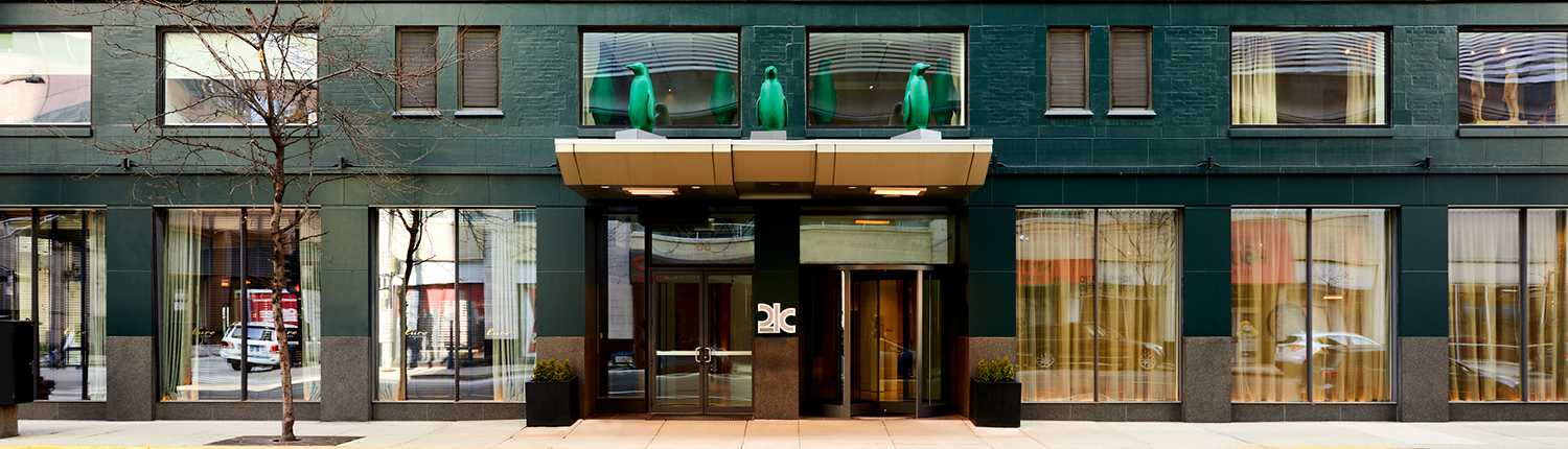 21C Museum Hotel Chicago - Main Front Entrance