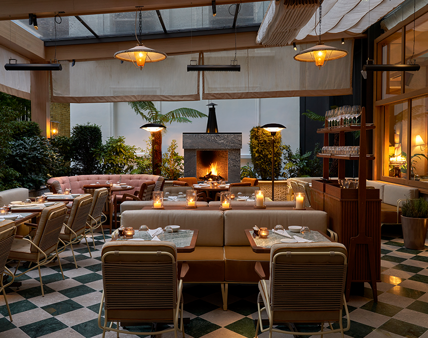 1 Hotel Mayfair - Outdoor Restaurant