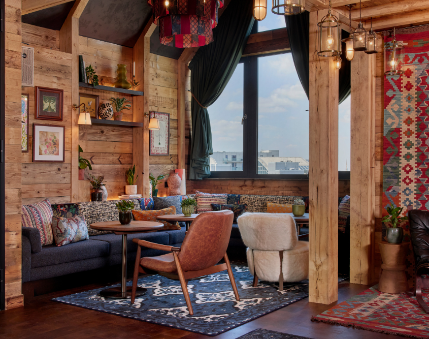Treehouse Hotel Manchester - Lounge Area Treehouse Hotel Manchester - Lounge Area