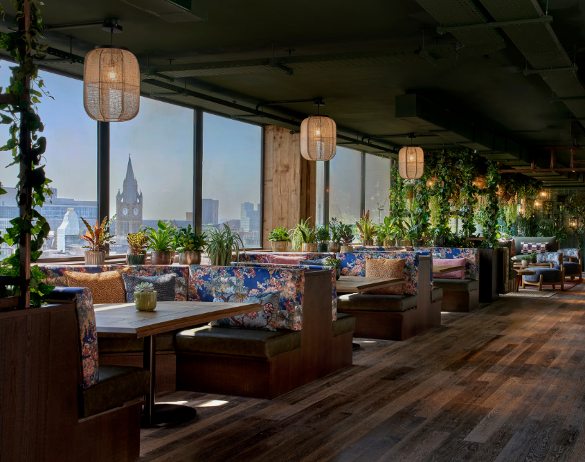 Treehouse Hotel Manchester - Restaurant with City Views Treehouse Hotel Manchester - Restaurant with City Views