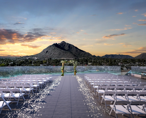 Caesar's Republic Scottsdale - Camelback Veranda Wedding