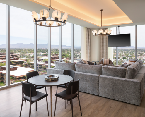 Caesars Republic Scottsdale - Pinnacle Suite Living Room