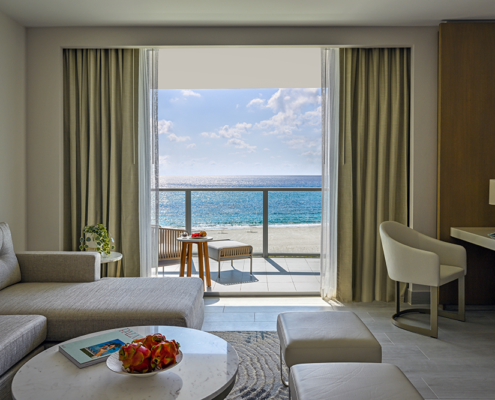 Amrit Ocean Resort Oceanfront Living Room