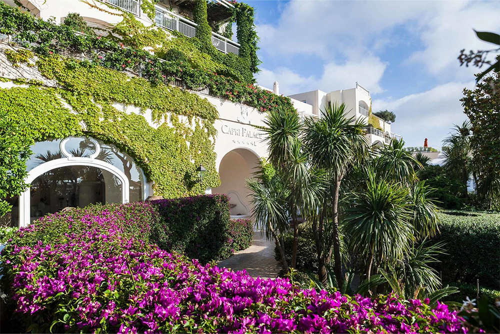 Capri Palace Jumeirah - Main Entrance with Landscape