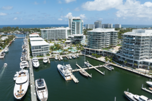 Pier Sixty-Six - Aerial View of Exterior & Boat Slip