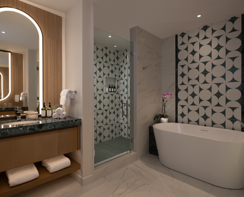 Pier Sixty-Six - Junior Suite Bathroom
