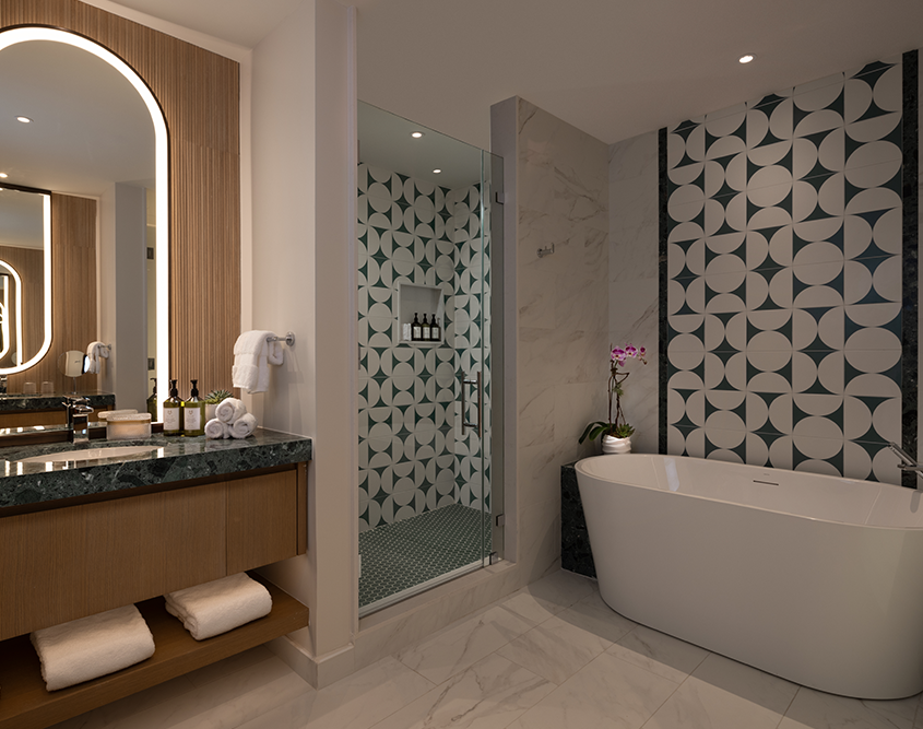 Pier Sixty-Six - Junior Suite Bathroom