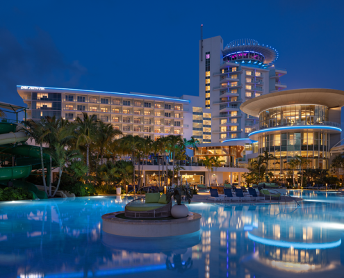 Pier Sixty-Six - Pool at Night