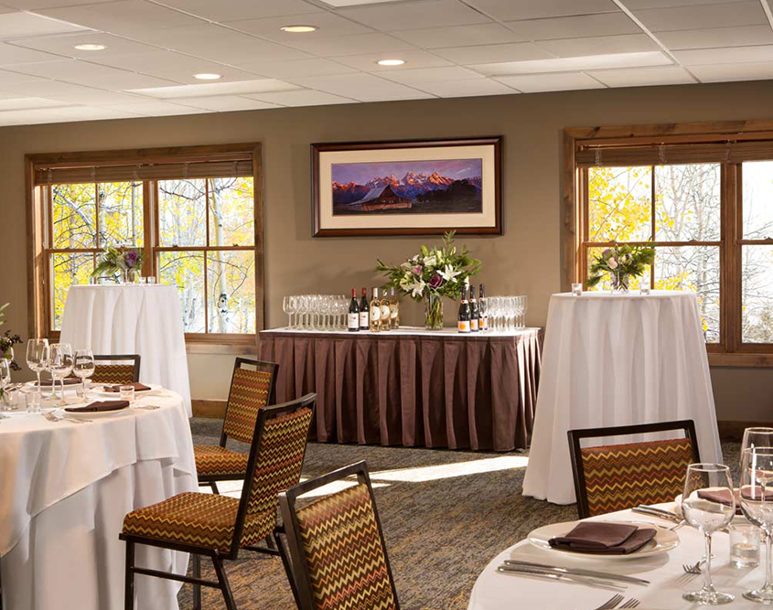 Teton Mountain Lodge & Spa - Meeting Room Dining