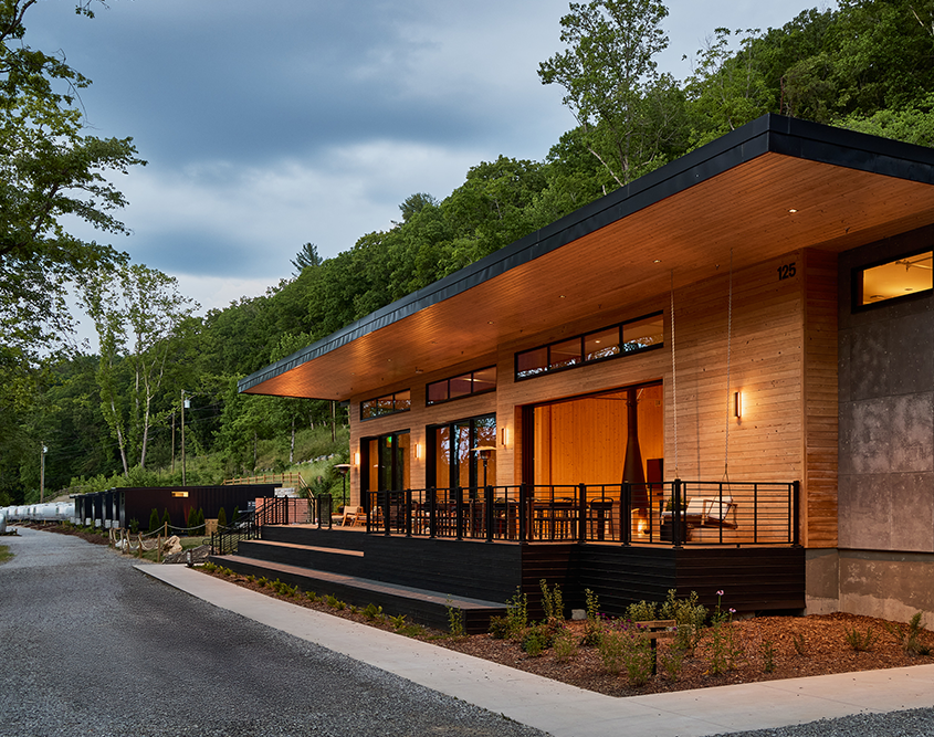 AutoCamp Asheville - Main Building Exterior