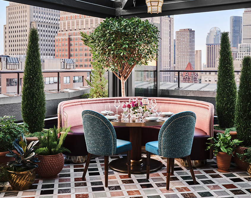 The Newbury Boston - Contessa Rooftop Dining
