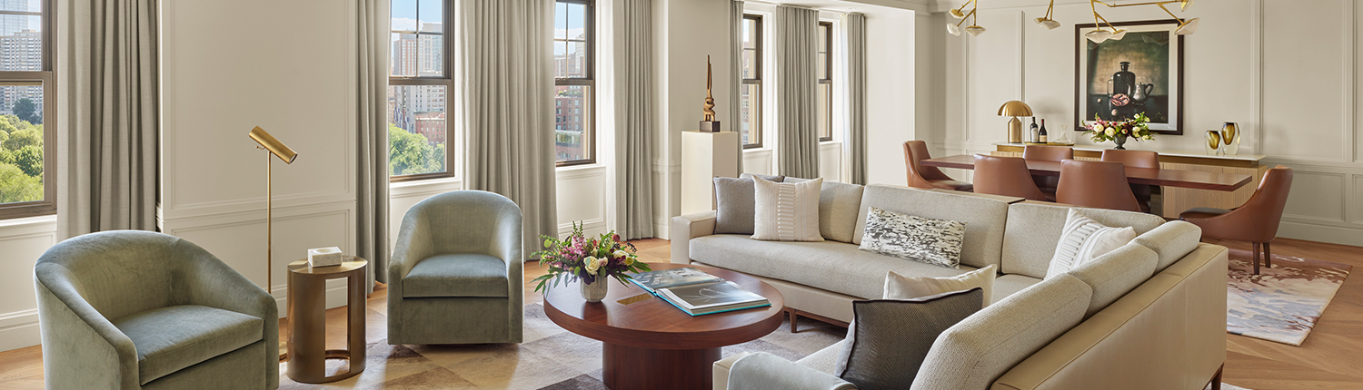 The Newbury Boston - The Mansion Living & Dining Room
