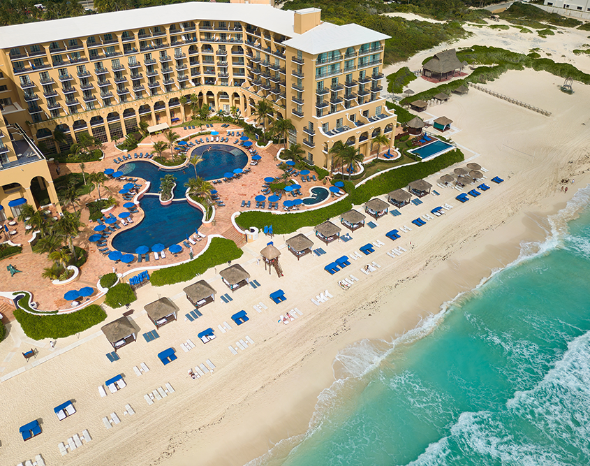 Kempinski Hotel Cancun - Aerial North Wing
